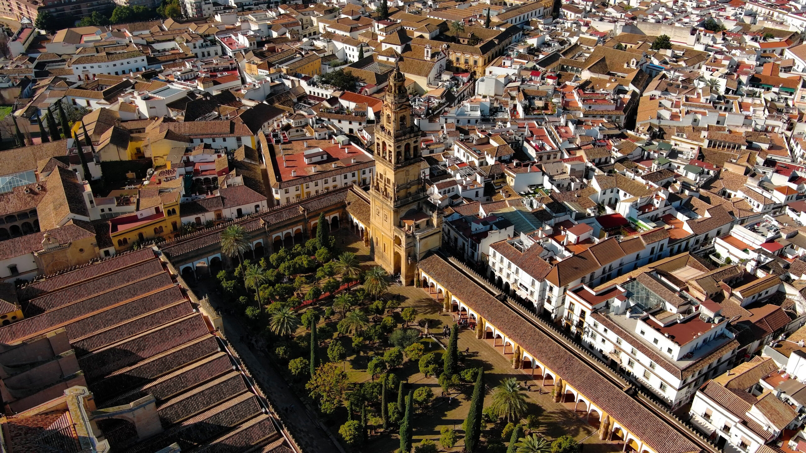 Aerial View Of Mosque Cathedral Of Cordoba Roman 2025 01 08 10 09 20 Utc